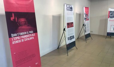 LA POBLA ACULL UNA EXPOSICIÓ SOBRE L’ESPOLI FRANQUISTA ALS ATENEUS CATALANS