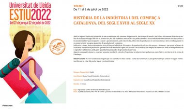 TREMP ACOLLIRÀ AQUEST ESTIU 2 CURSOS DE LA UDL