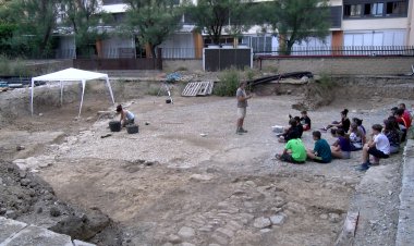 LA NOVA ACTUACIÓ AL JACIMENT DEL PATI DE LES MONGES S’APROPA A LES ESCOLES
