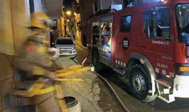 EXTINGIT UN INCENDI A UN HABITATGE D’OLIANA