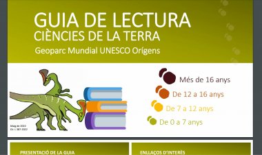 GUIA DE LECTURA “CIÈNCIES DE LA TERRA” PROMOGUDA PEL GEOPARC ORÍGENS  I LA BIBLIOTECA DE TREMP
