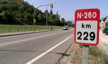 CASTELLCIUTAT TINDRÀ UN PAS DE VIANANTS A LA N-260 AQUESTA TARDOR