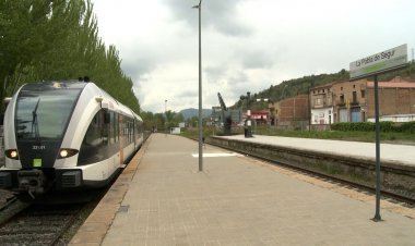 JA ESTÀ EN SERVEI EL TERCER TREN DE LA LÍNIA LLEIDA-LA POBLA DE SEGUR