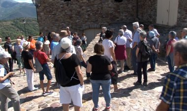 MOLT BONA ACOLLIDA DE LES VISITES ALS POBLES DE LA VALL FOSCA