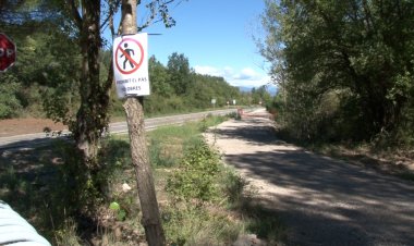 JA S’ESTÀ TREBALLANT EN L’ITINERARI DEL MARGE DRET DE LA NOGUERA PALLARESA