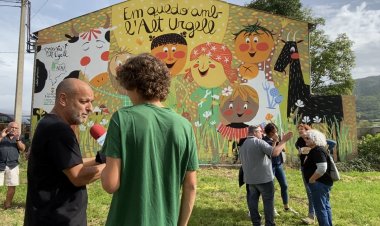 Un mural per quedar-se amb l’Alt Urgell: Connecta Lleida Pirineus 19 d’octubre