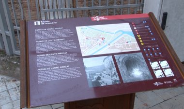 LA POBLA DE SEGUR SENYALA UNA RUTA PELS REFUGIS ANTIAERIS DEL POBLE