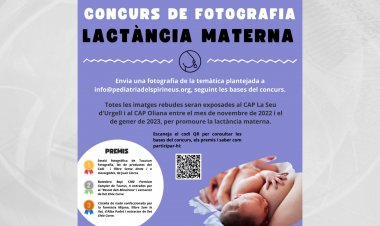 UN CONCURS DE FOTOGRAFIA VOL MOSTRAR DIFERENTS VISIONS DE LA LACTANCIA MATERNA