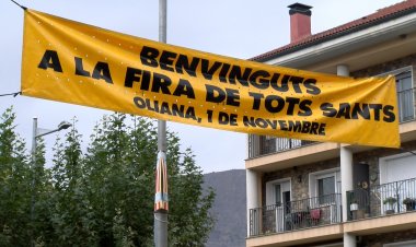 ÚLTIMS PREPARATIUS A OLIANA PER LA FIRA DE TOTS SANTS