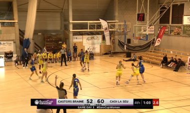 EL CADÍ LA SEU TORNA A CASA AMB VICTÒRIA A L’EUROCUP WOMEN CONTRA EL CASTORS BRAINE