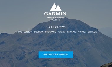 OBERTES LES INSCRIPCIONS PER A LES CURSES DEL GARMIN MOUNTAIN FESTIVAL DE LA VALL DE BOÍ