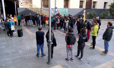 LA COMMEMORACIÓ DEL 25N A LA SEU D’URGELL TANCA AMB UN ACTE D’INEFC PIRINEUS
