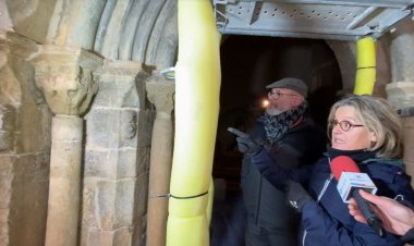 Sant Pere d’Olopte restaura la portalada: Connecta Lleida Pirineus 12 de desembre