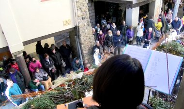 BALCONS DE LA SEU D’URGELL S’HAN CONVERTIT EN ESCENARIS DE NADALES