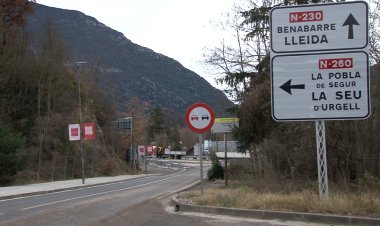 FRONT COMÚ A L’ALTA RIBAGORÇA PER RECLAMAR MILLORES A LA N-230