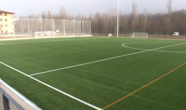 EL CAMP DE FUTBOL DE LA POBLA JA ESTÀ A PUNT PER ACOLLIR PARTITS