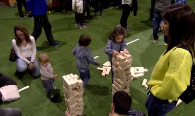 PUIGCERDÀ HA RECUPERAT EL PARC DE NADAL ENTRE LES PROPOSTES INFANTILS