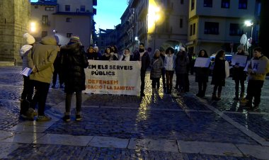 MANIFESTACIÓ DE L’EDUCACIÓ I LA SANITAT A LA SEU D’URGELL