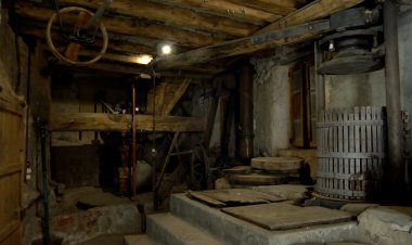 L’ÚLTIMA ACTUACIÓ AL MOLÍ D’OLI DE FÍGOLS ESPERA POSAR EN MARXA DE NOU LA INSTAL·LACIÓ