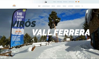 VIRÓS VALLFERRERA JA TÉ WEB I ES MANTÉ A L’EXPECTATIVA DE L’ASFALTATGE DE LA CARRETERA