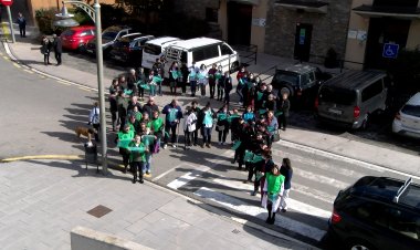 EL PALLARS SOBIRÀ REIVINDICA EL DIA MUNDIAL CONTRA EL CÀNCER