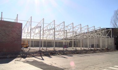 PUIGCERDÀ COMENÇA A ALÇAR EL SEGON PIS DEL FUTUR CENTRE CÍVIC