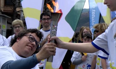 LA TORXA DELS JOCS SPECIAL OLYMPICS COMENÇA EL RECORREGUT A LA SEU D’URGELL