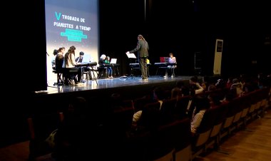 TREMP REUNEIX UNA SETANTENA DE PIANISTES D’ARREU DE LA DEMARCACIÓ DE LLEIDA