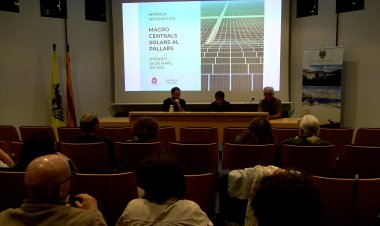 SALVEM LO PALLARS CALCULA QUE ELS MACROPARCS SOLARS PROJECTATS AL JUSSÀ ABASTIRIEN 74.000 PERSONES EL 2050
