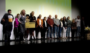 ES PRESENTA LA LLISTA D’ERC A LA MUNICIPALS I ES CONFIA EN L’AVAL DE LA FEINA FETA AQUEST MANDAT