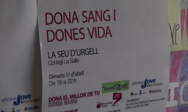 L’ALUMNAT DE LA VALIRA ULTIMA PREPARATIUS PER A LA CAMPANYA DE DONACIÓ DE SANG