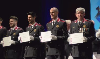 RECONEIXEN MÉS DE 100 PERSONES EN EL 25è ANIVERSARI DEL DESPLEGAMENT DELS MOSSOS AL PIRINEU