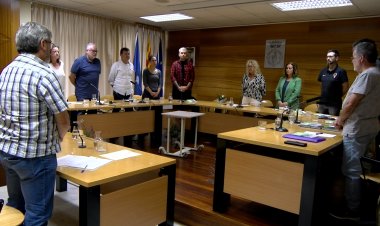 HOMENATGE A ANTONI FLORES EN EL DARRER PLE DEL MANDAT A TREMP