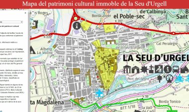 UN NOU WEB AGRUPA EN UN MAPA EL PATRIMONI CULTURAL IMMOBLE DE LA SEU D’URGELL