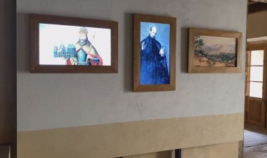 L'ANTIGA RECTORIA DE TALLTORTA REOBRE PER POSAR EN VALOR LES PINTURES DE L'ESGLÉSIA DE ST CLIMENT