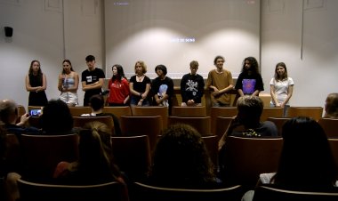 INSTAL·LACIONS ALS CARRERS DE TREMP, OBRA DELS ALUMNES DE BATXILLERAT ARTÍSTIC