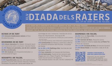 TOT A PUNT PER LA PRIMERA DIADA DELS RAIERS PALLARESOS COM A PATRIMONI MUNDIAL