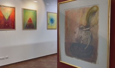 L'ESPAI CERETÀNIA DE BOLVIR ACULL L'EXPOSICIÓ 'EL PRESAGI DE LA CENDRA' DE MARIA VIDA