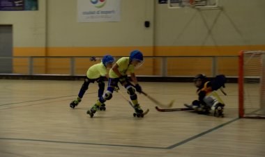 LA TERCERA EDICIÓ DEL CAMPUS D’HOQUEI PATINS CADÍ REUNEIX 120 NENS I NENES A LA SEU D’URGELL