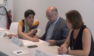 ENRIC CALPENA I ANTONI TRILLA, A LA INAUGURACIÓ I CLOENDA DE LA 25a UNIVERSITAT D'ESTIU