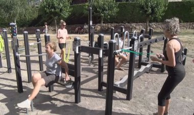 EL CONSELL ESPORTIU CERDÀ SEGUEIX DINAMITZANT A L'ESTIU ELS PARCS URBANS DE SALUT