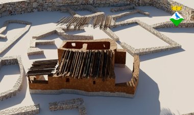 S’HA FET UNA RECREACIÓ VIRTUAL D’UNA CASA DEL DESPOBLAT DE LLAGUNES