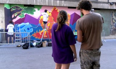 EL CAU DE LA SEU D’URGELL APROPA L’ENTITAT A LA POBLACIÓ A TRAVÉS DE L’ART URBÀ
