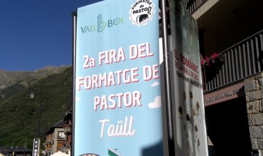 TAÜLL ACOLLIRÀ AQUEST CAP DE SETMANA LA 2a FIRA DEL FORMATGE DE PASTOR