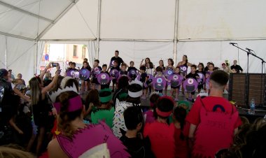 LA CERCAVILA INFANTIL DONA EL TRET DE SORTIDA  A LA FESTA MAJOR DE LA SEU