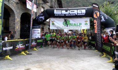 CARLES MANTERO I NEUS COLOMER ES CORONEN A LA TRAIL DE LA RIALP MATXICOTS