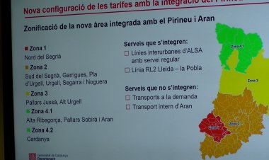 LA INTEGRACIÓ TARIFÀRIA DE L’ALT PIRINEU A LLEIDA PERMETRÀ DESCOMPTES DE FINS AL 78%