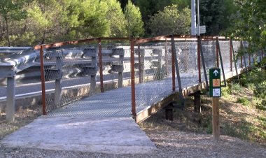 EL CONSELL DEL JUSSÀ ACABA LA SEVA PART DE LES OBRES DE LA VIA VERDA