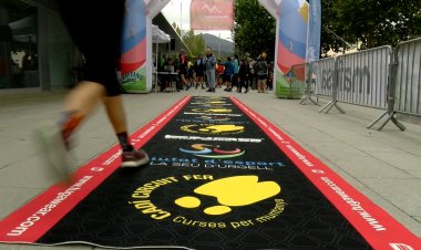 ARRIBADA DE LA TRAVESSA TRANSFRONTERERA A LA SEU D’URGELL