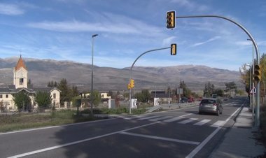 L'AJUNTAMENT DE DAS, SATISFET AMB LA INSTAL·LACIÓ DELS SEMÀFORS A LA C-162